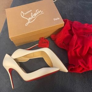 Christian Louboutin's half d'Orsay Iriza Pump 42